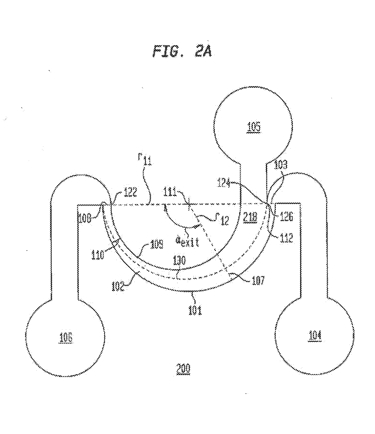 Aerodynamic separation nozzle