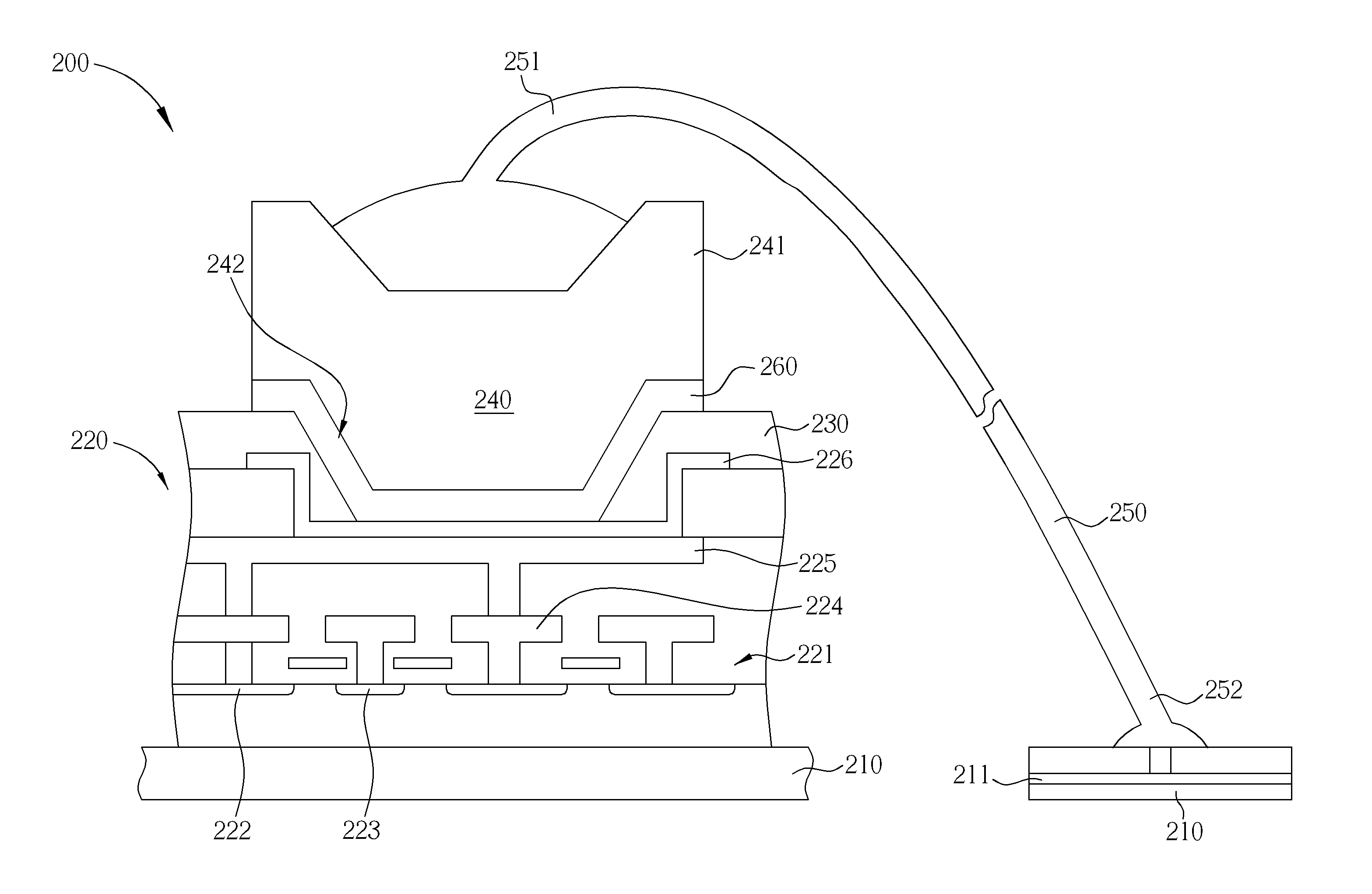 Pre-packaged structure