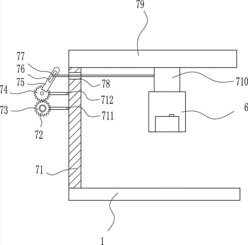 Automatic glue brushing device for brake pad manufacture