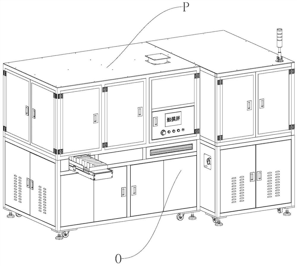 A reclaiming mechanism and detection equipment for sheet-type thin material products