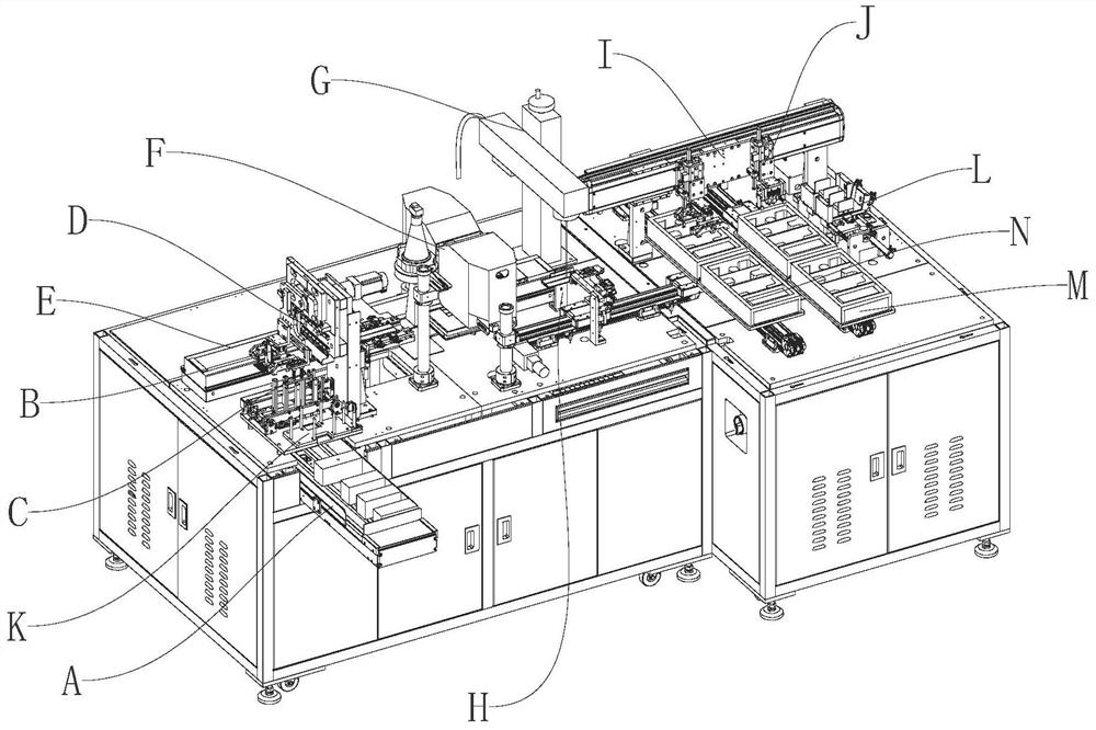 A reclaiming mechanism and detection equipment for sheet-type thin material products