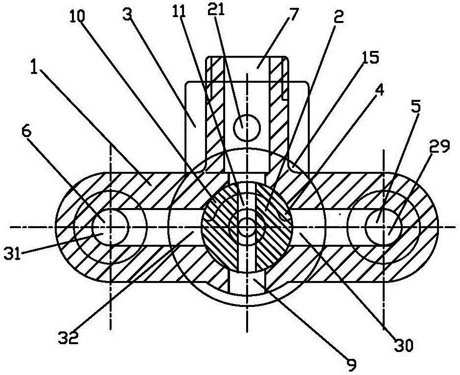 Intelligent drip-proof mixed water valve