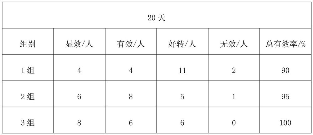 External preparation for treating herpes zoster and preparation method thereof