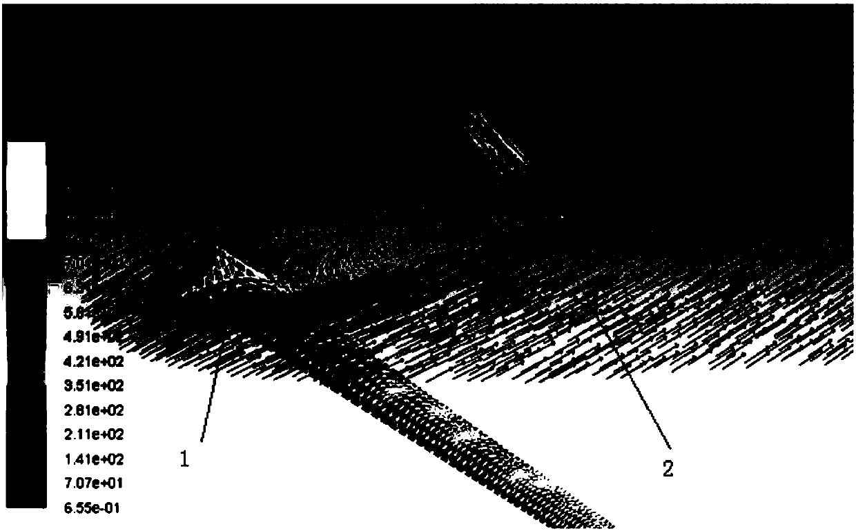 Ramjet combustion chamber stabilizer and flame stabilization method