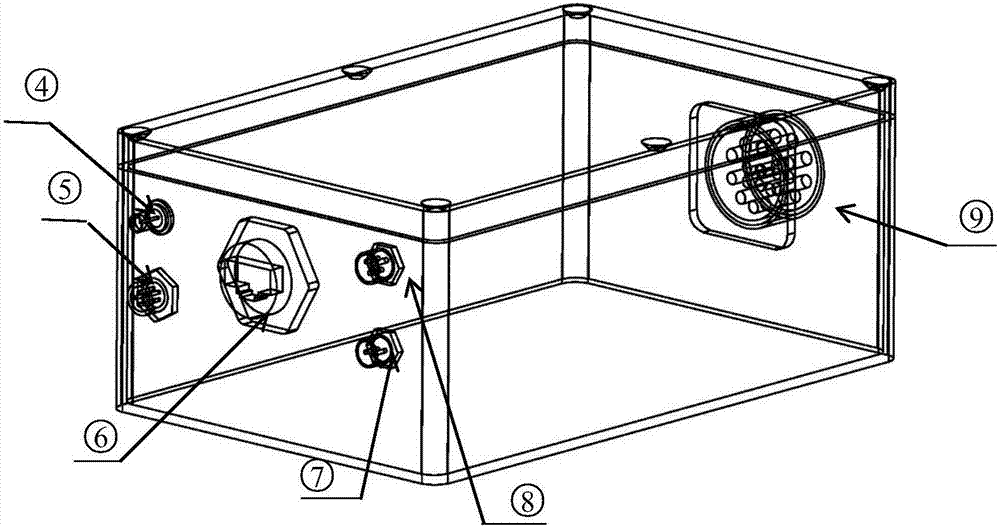 Connection system and data extraction method of combined ocean bottom seismic acquisition nodes