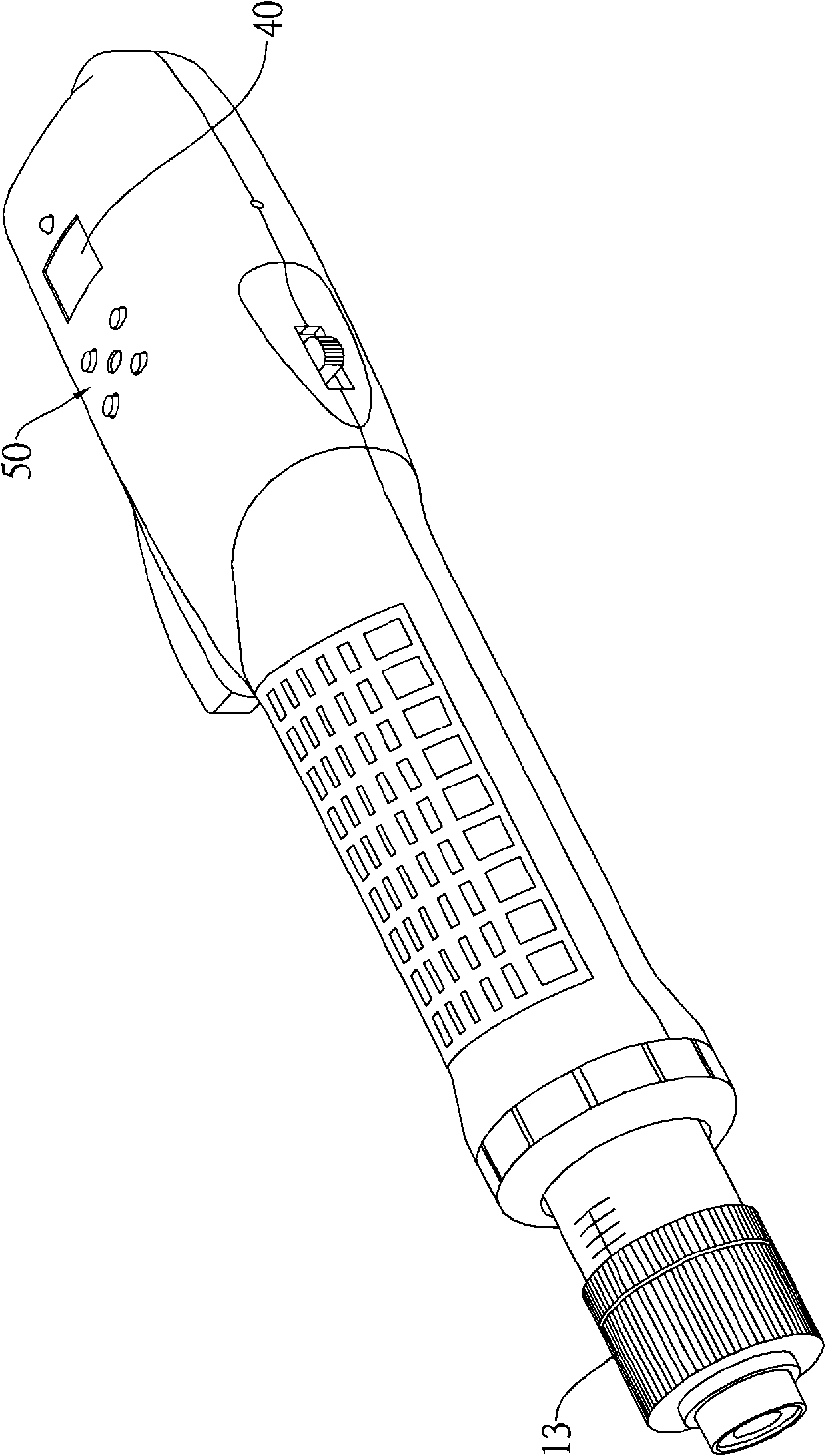 Electric screw driver capable of detecting correct locking of screw