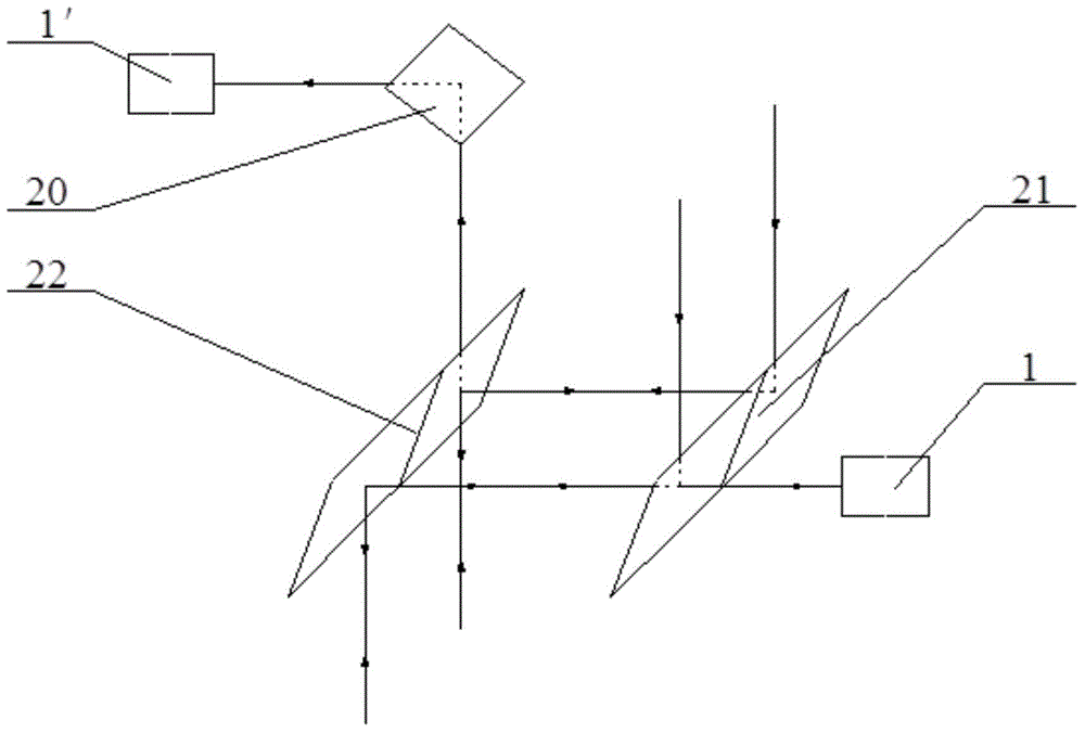 Device for detecting two-dimensional morphology of wafer substrate