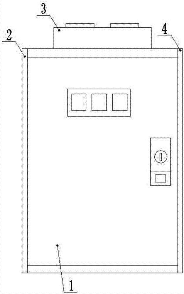 Smart heat dissipation type high-low voltage switch cabinet