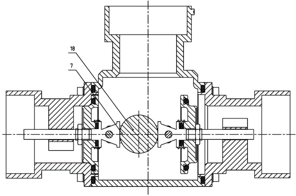 Electric shuttle valve of cam mechanism