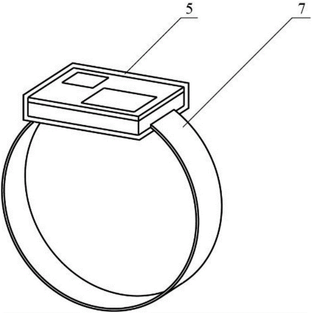 Hand gesture detection device on basis of wireless ad-hoc network modes