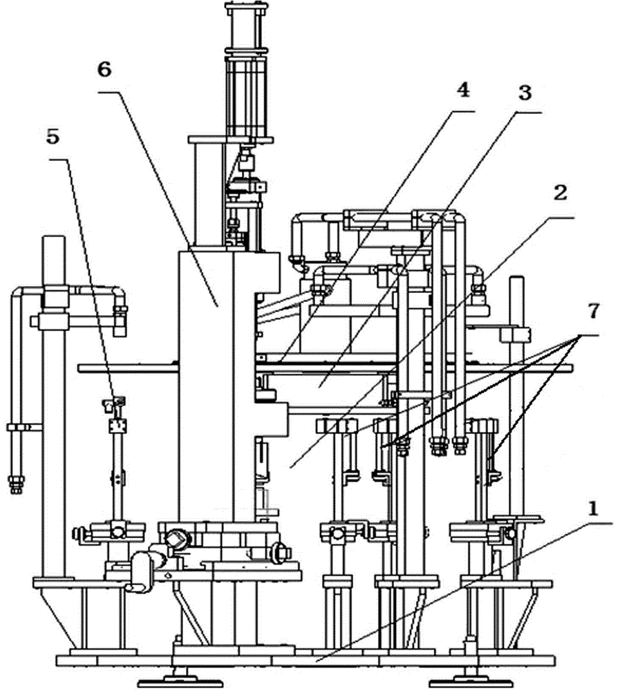 Glass spotlight cup light source mounting hole forming equipment