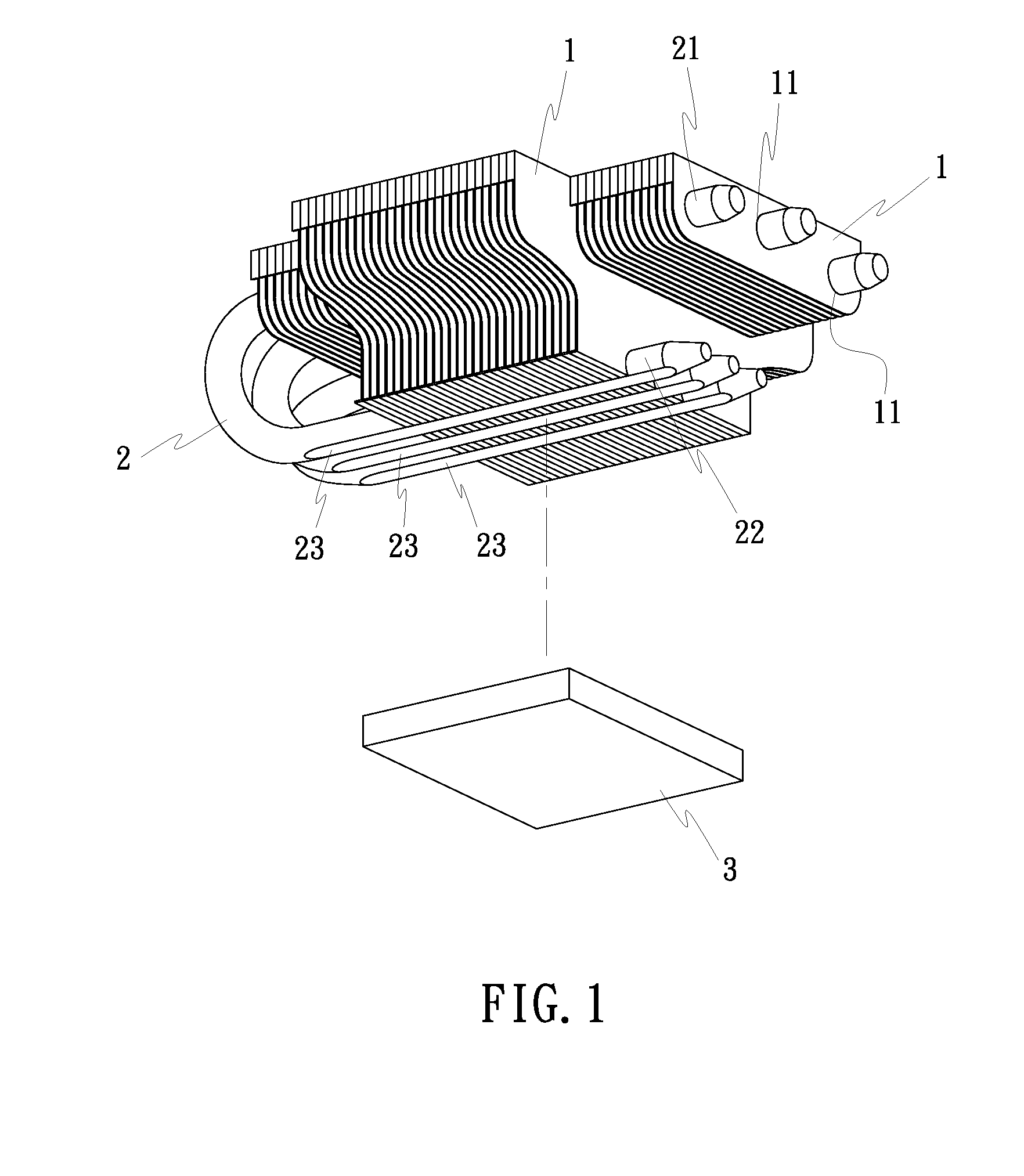 Cooler module without base panel