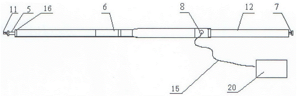 Two-dimensional vector measurement method of geotechnical frost heave and thaw subsidence