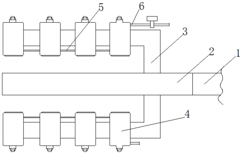 A liquid atomized fine dust feeding device for fan cooling and cleaning