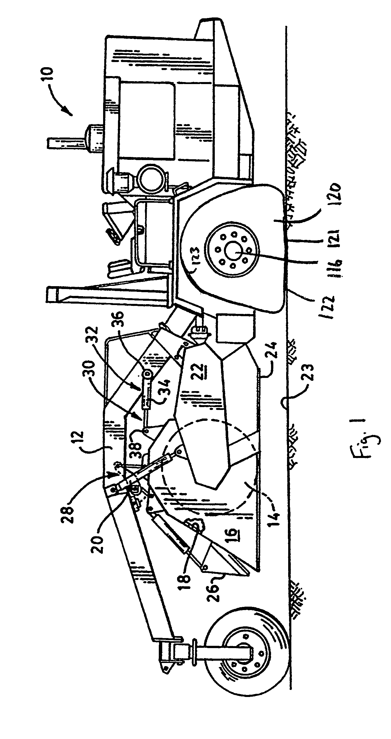 Soil stabilizer with track apparatus