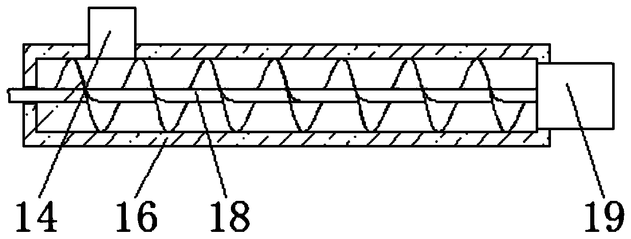 Environment-friendly drying device for aggregate sand-making process