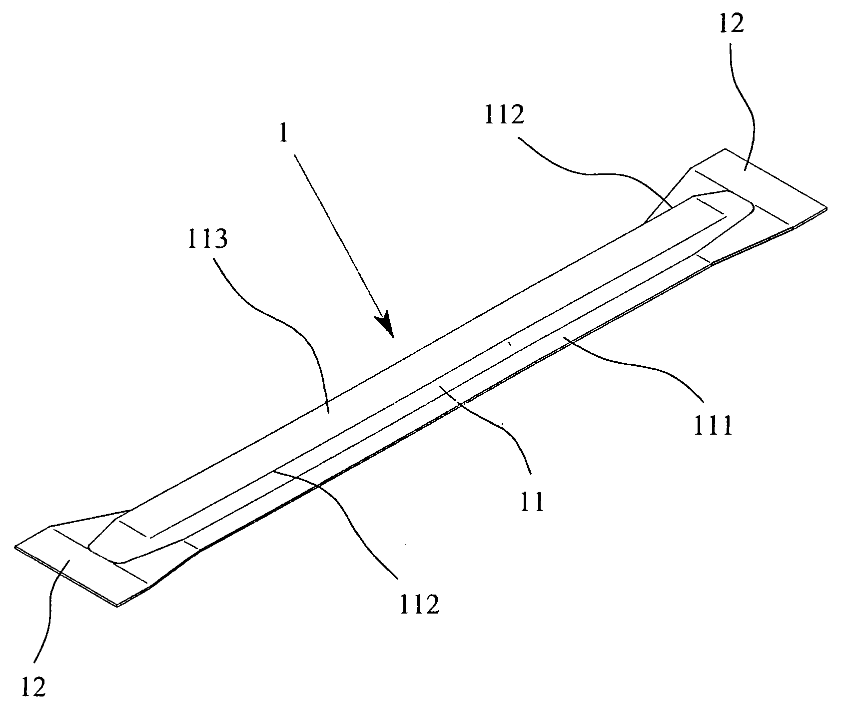 Vehicular shock-absorbing beam