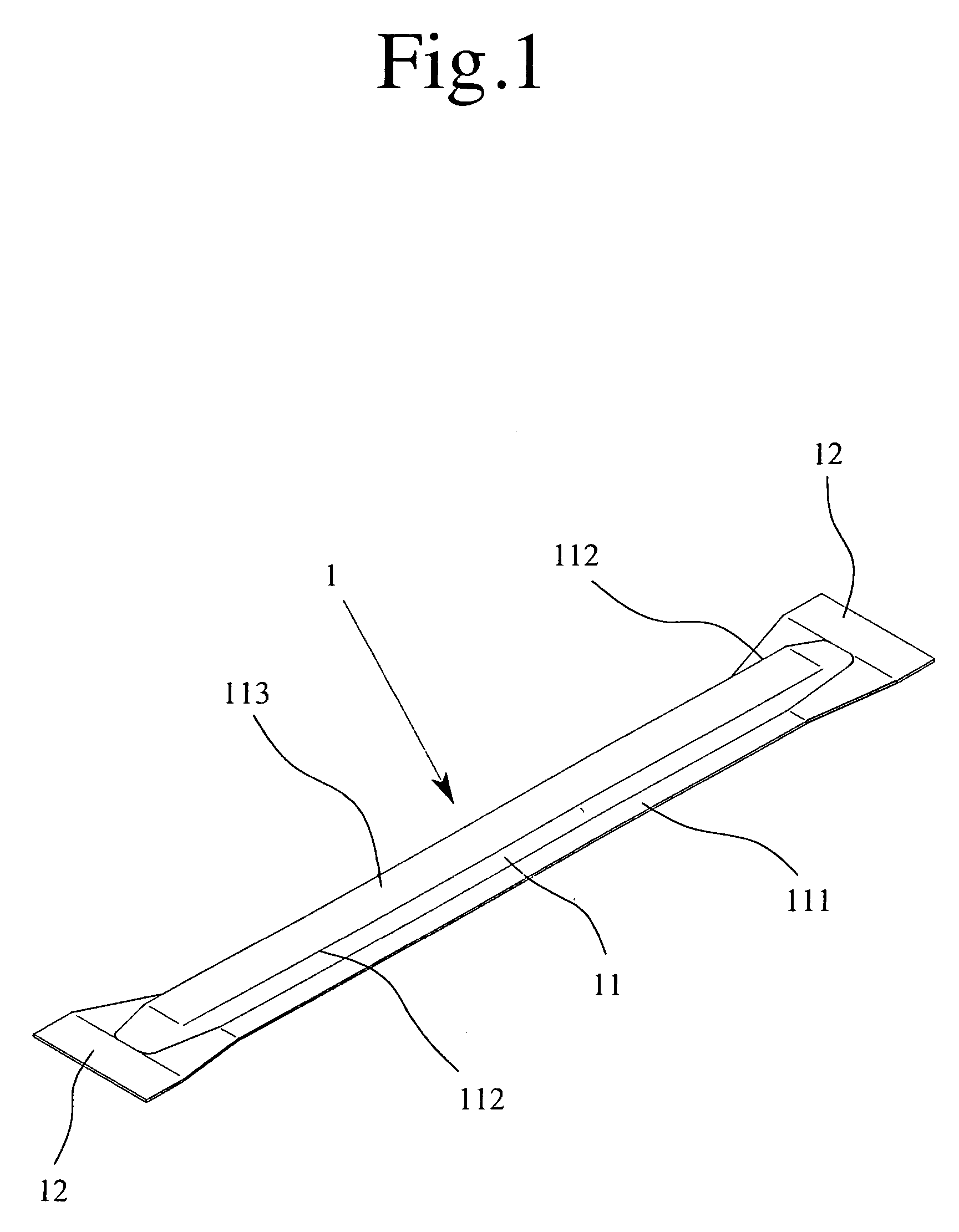 Vehicular shock-absorbing beam