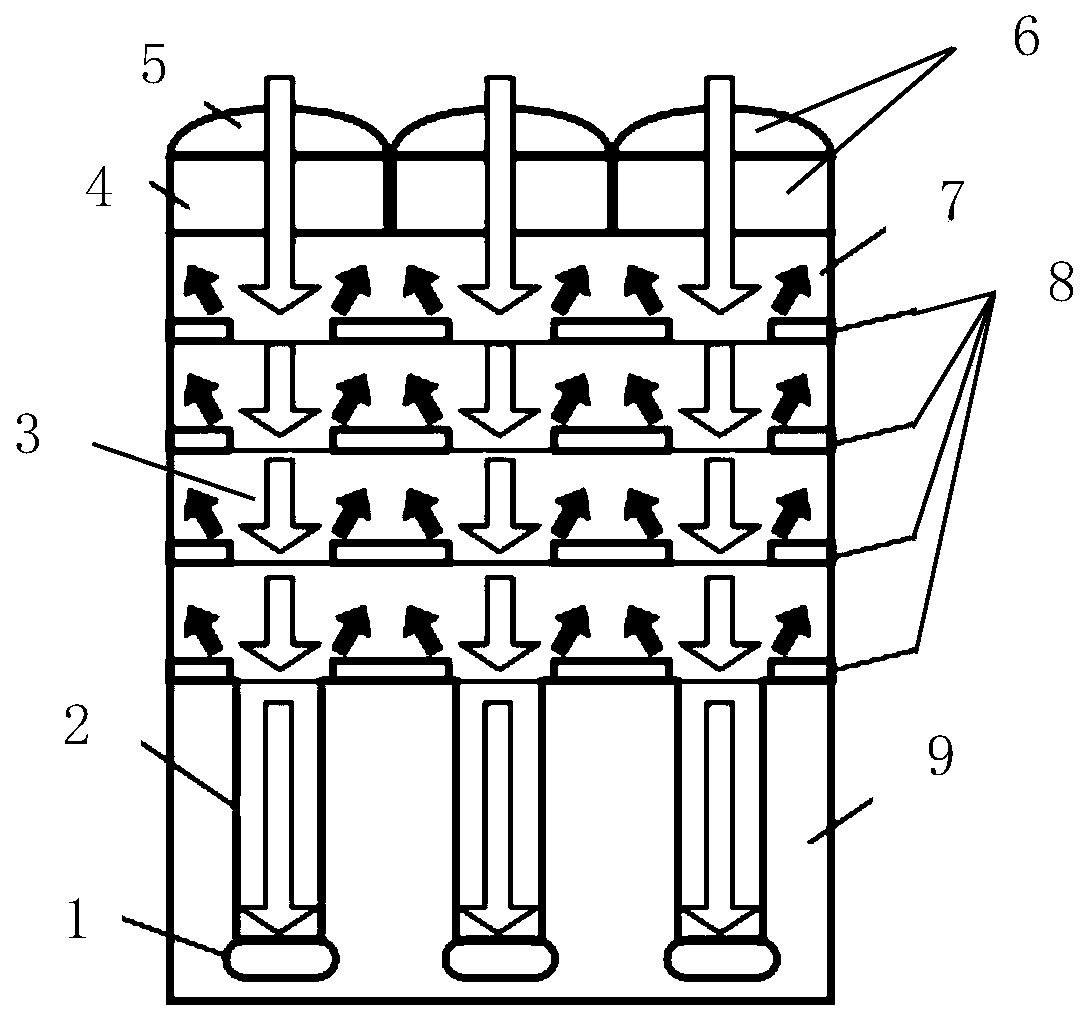 A camera module of curved surface cmos image sensor