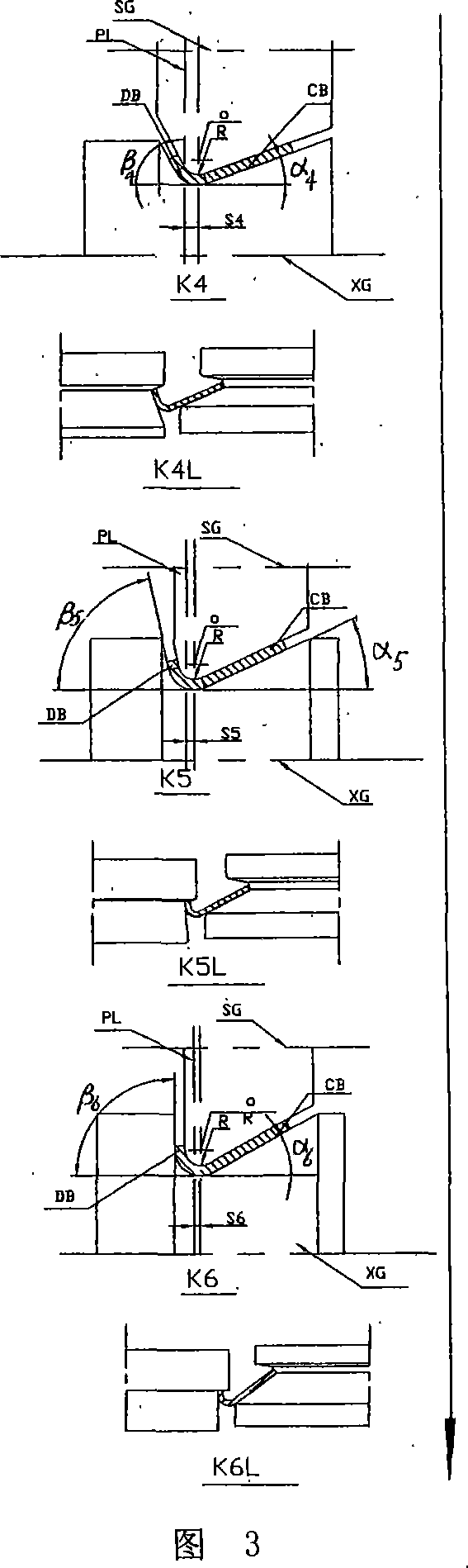 J-shape cold bend steel steel and rolling technology