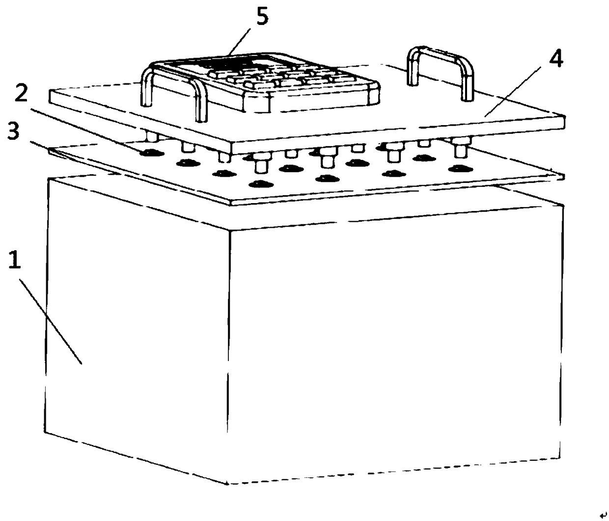 An intelligent management method and a system for a construction project concrete standard culture homoculture test block