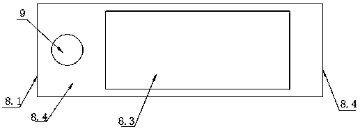 Piezoelectric body multi-field coupling induced vibration fatigue experiment device and test method