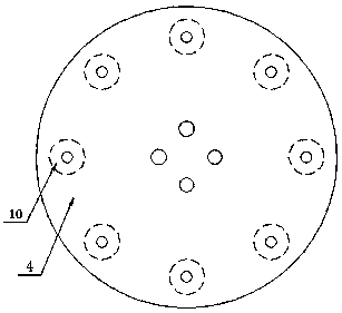 Piezoelectric body multi-field coupling induced vibration fatigue experiment device and test method