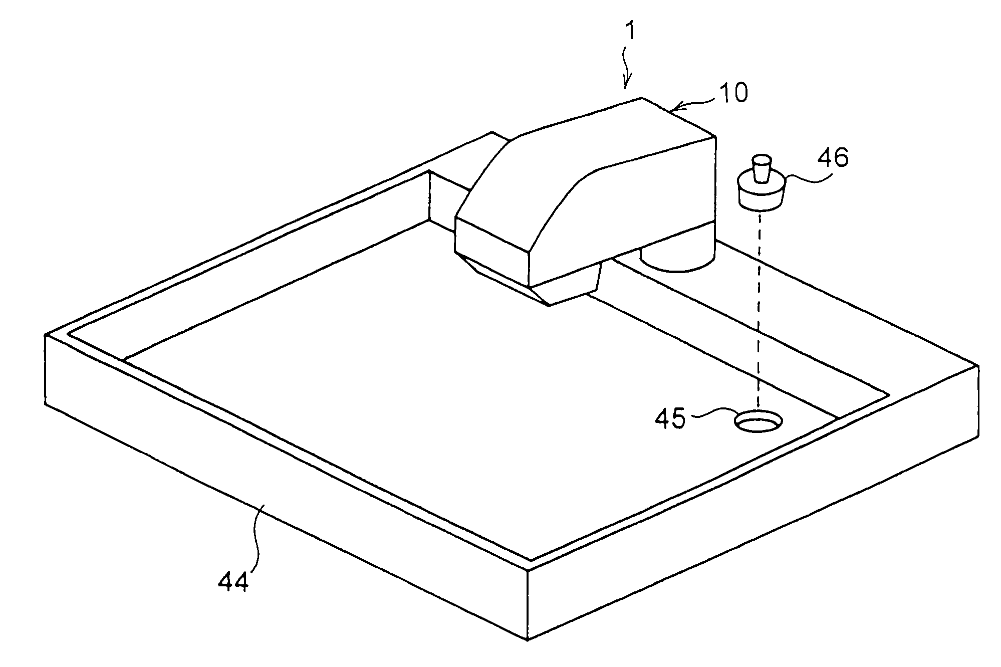 Ultrasonic washing apparatus