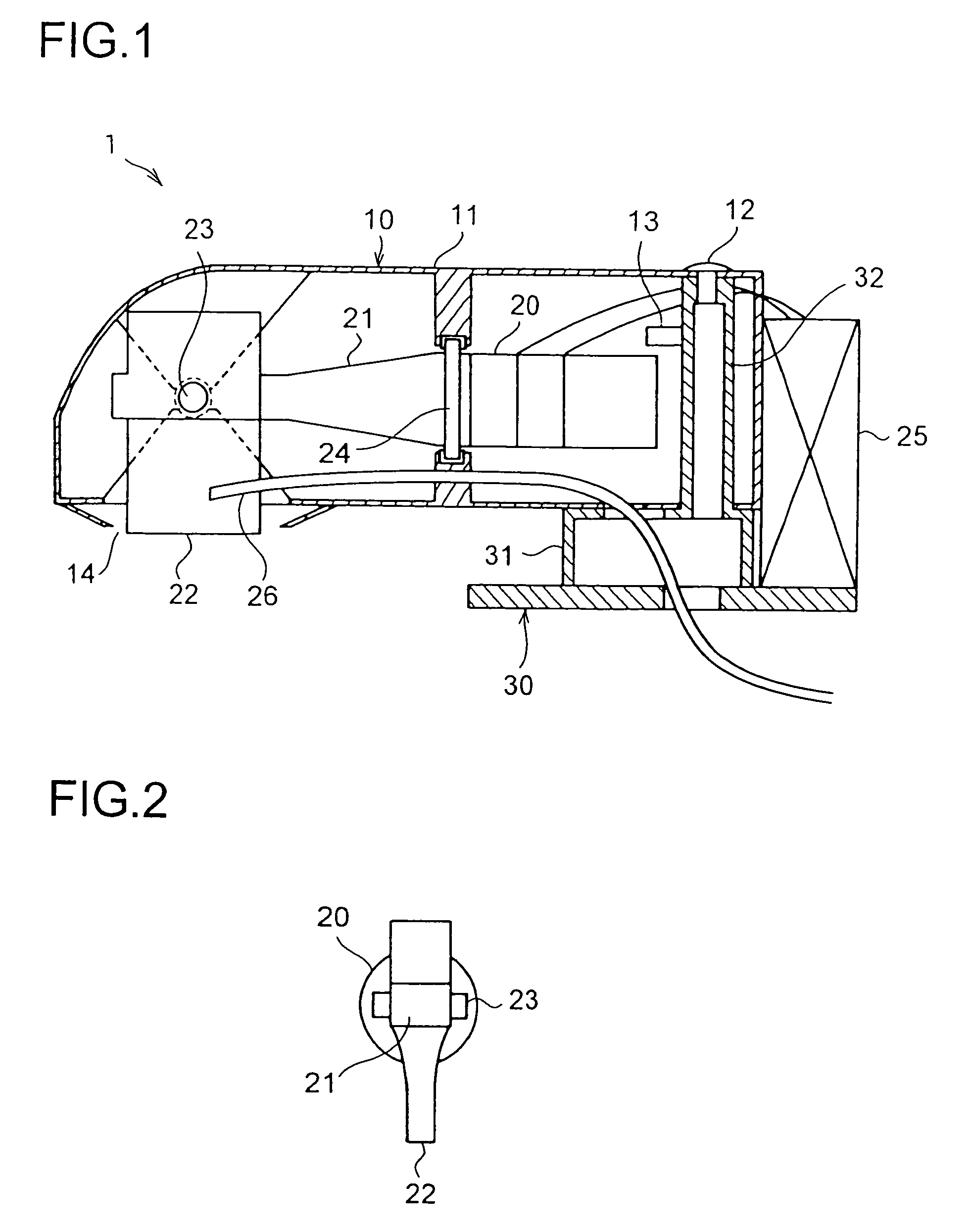 Ultrasonic washing apparatus