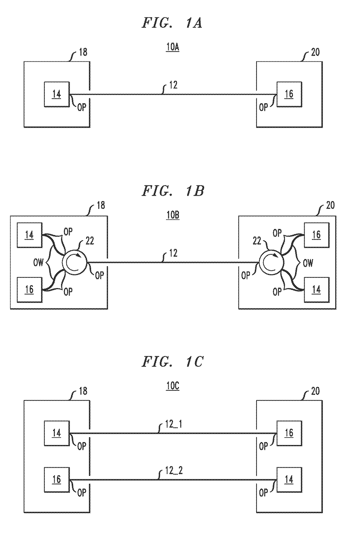 Optical spatial division multiplexing usable at short reach