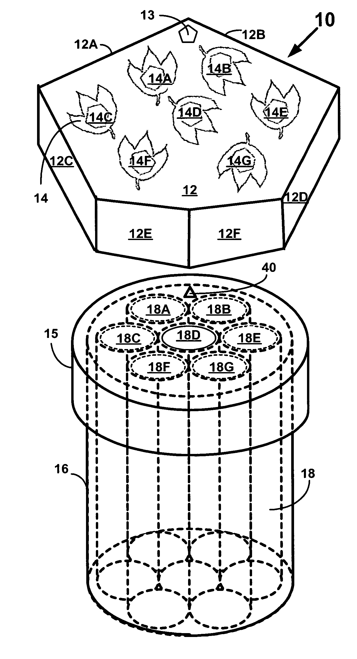 Apparatus and methods of burial using a columbarium pod