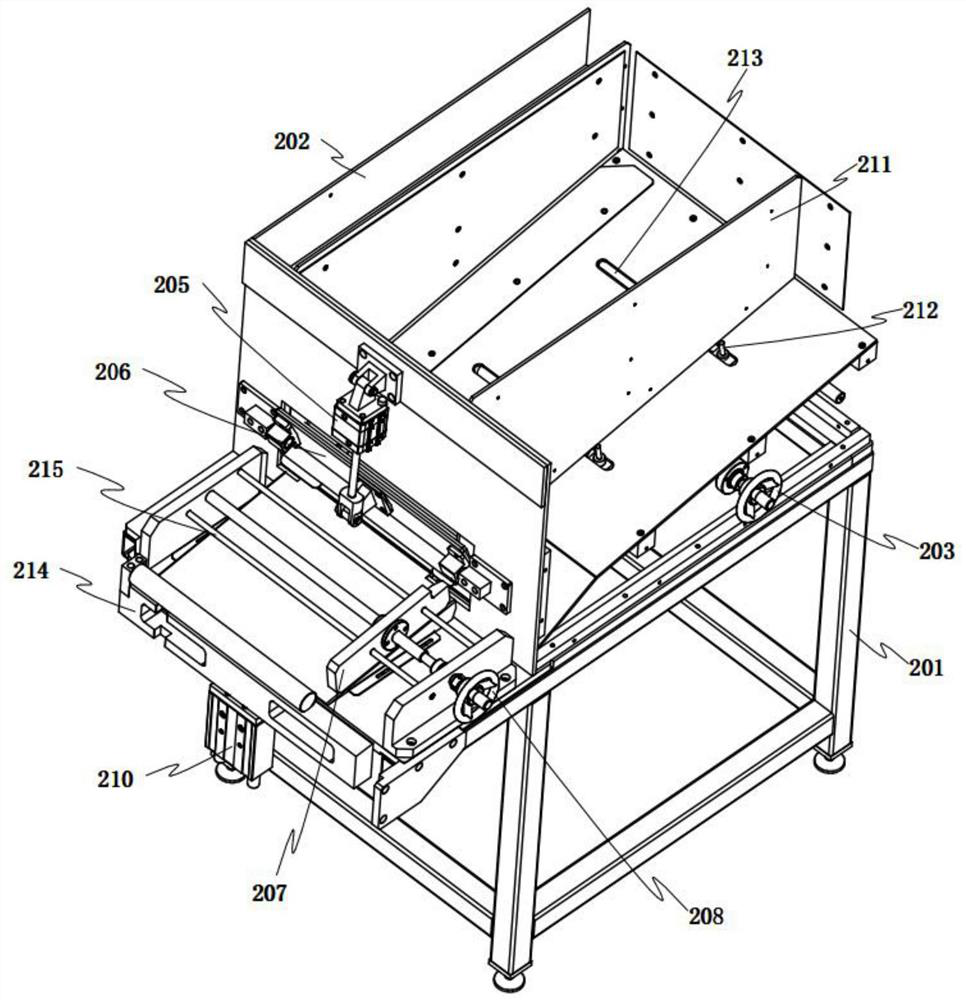 Metal pipe fitting end machining device