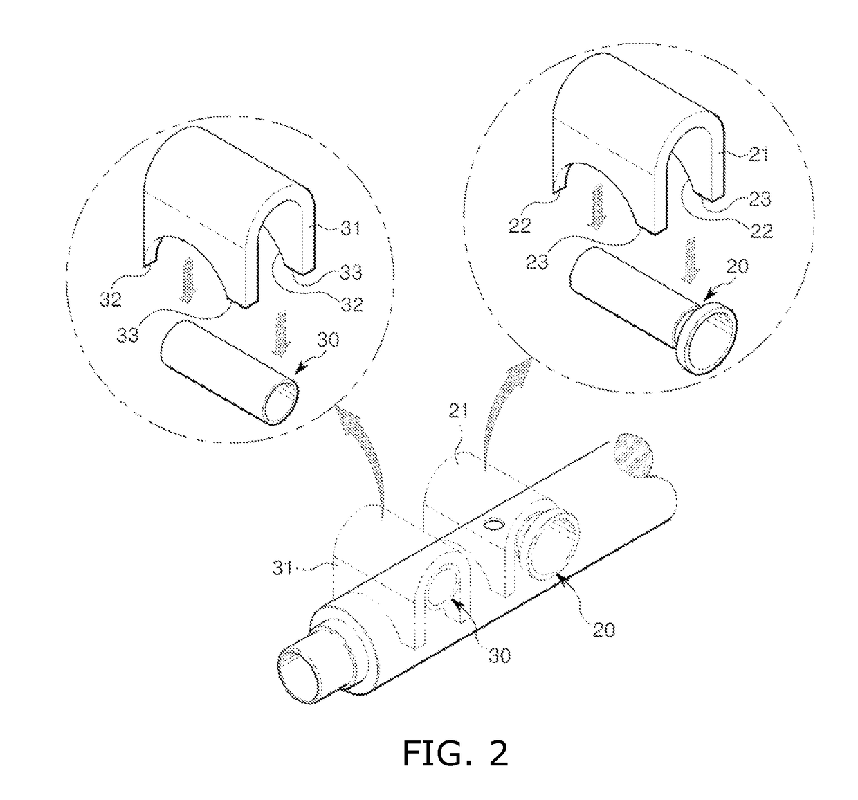 Structure of gdi fuel delivery pipe