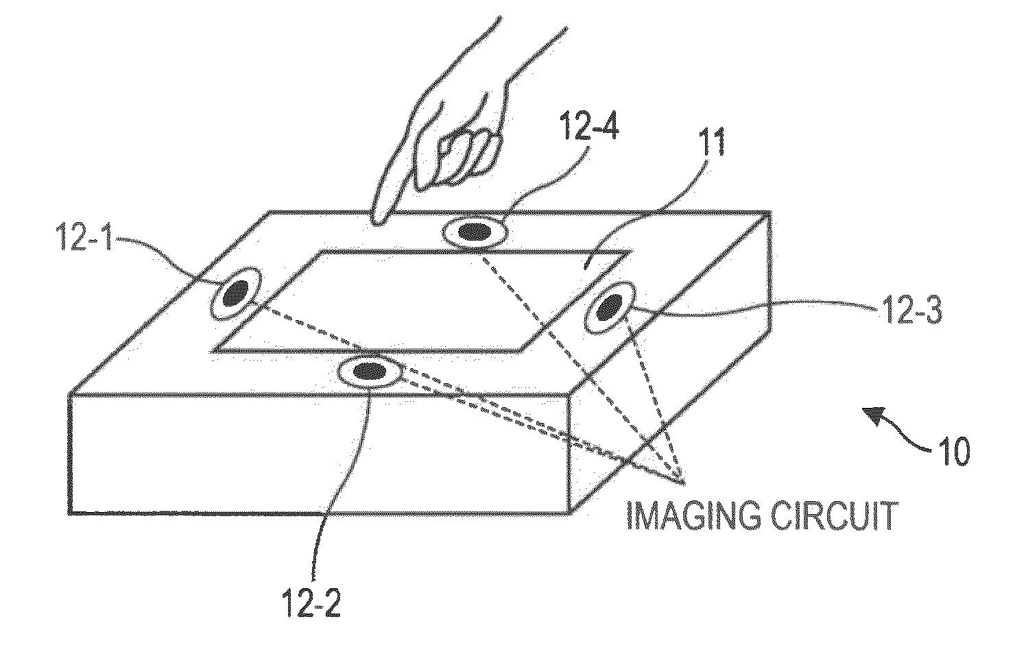 Touchpanel device, and control method and program for the device