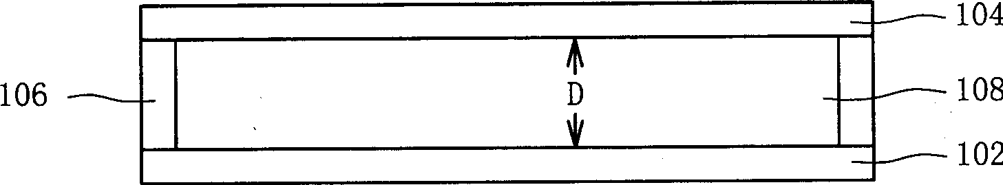 Light interference type display unit structure and producing method