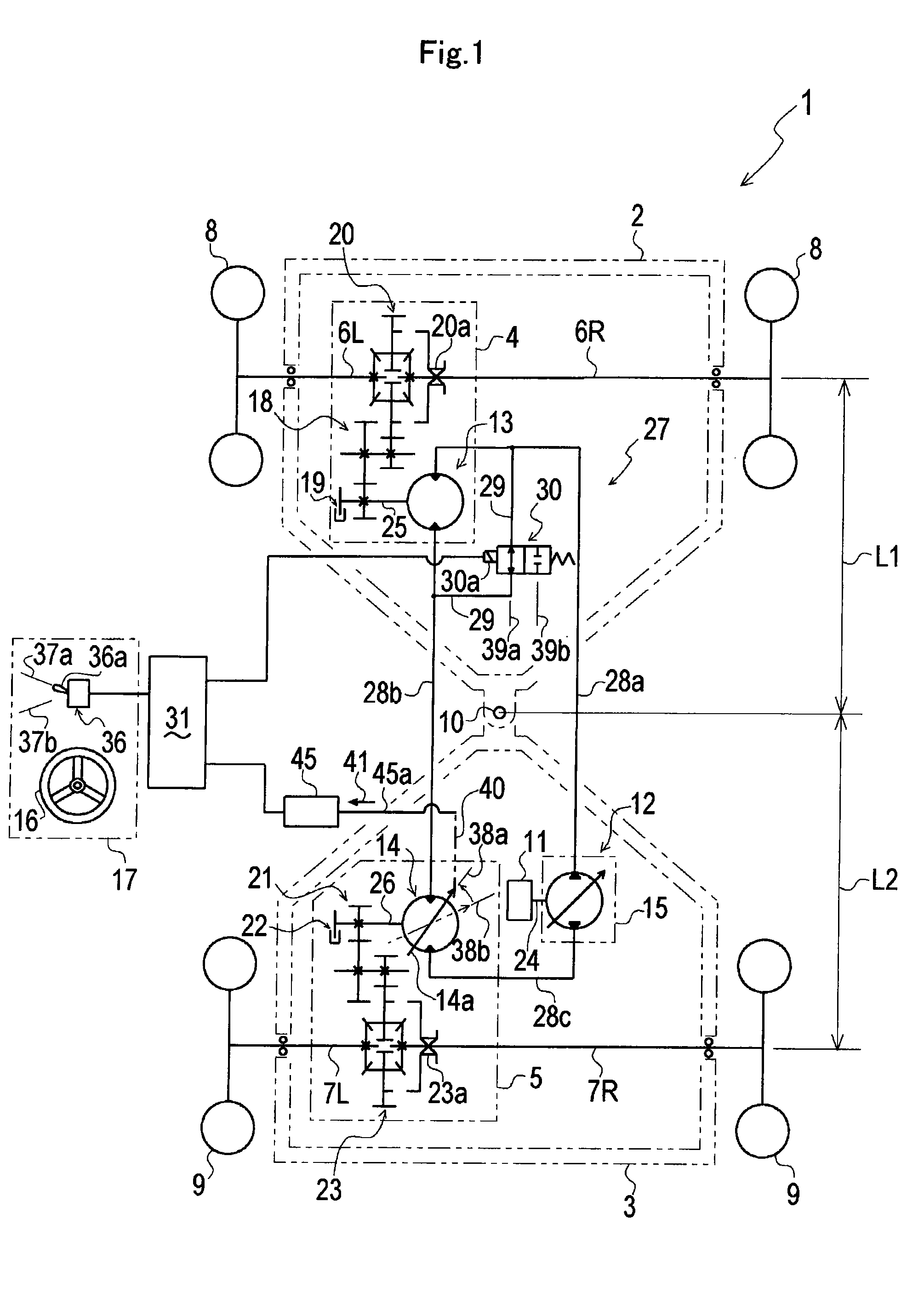 Hydraulic Drive Working Vehicle