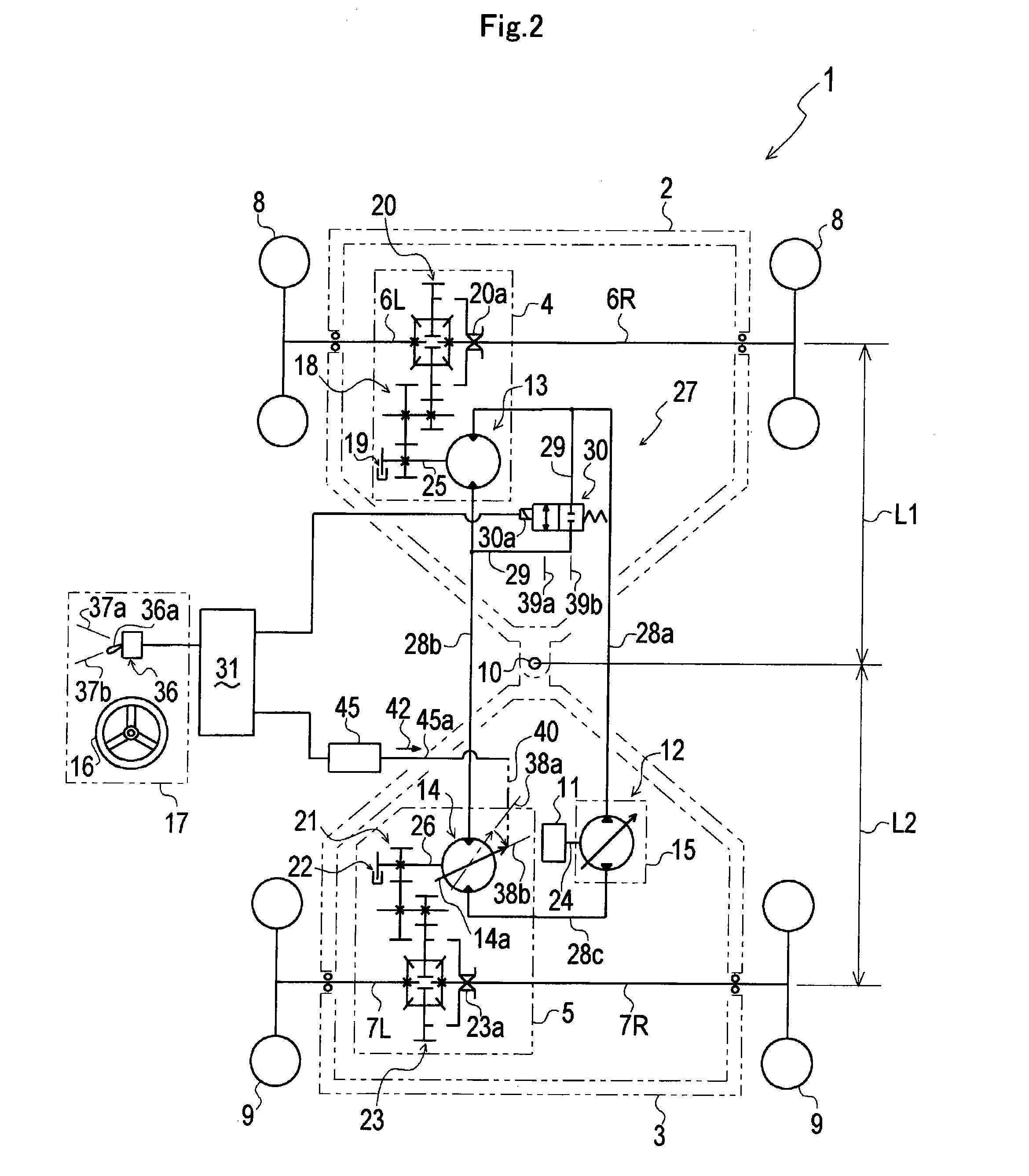 Hydraulic Drive Working Vehicle