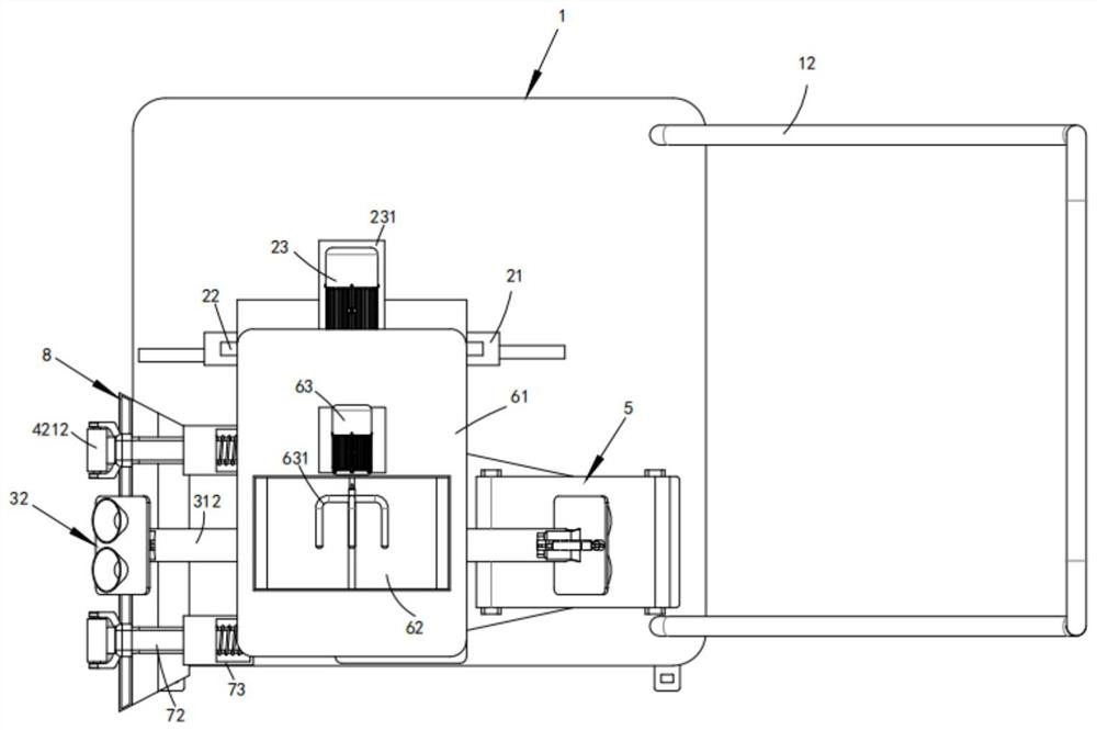 A kind of exterior wall tiling machine