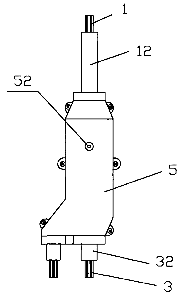 Method for on-site manufacturing low-voltage branch cable head