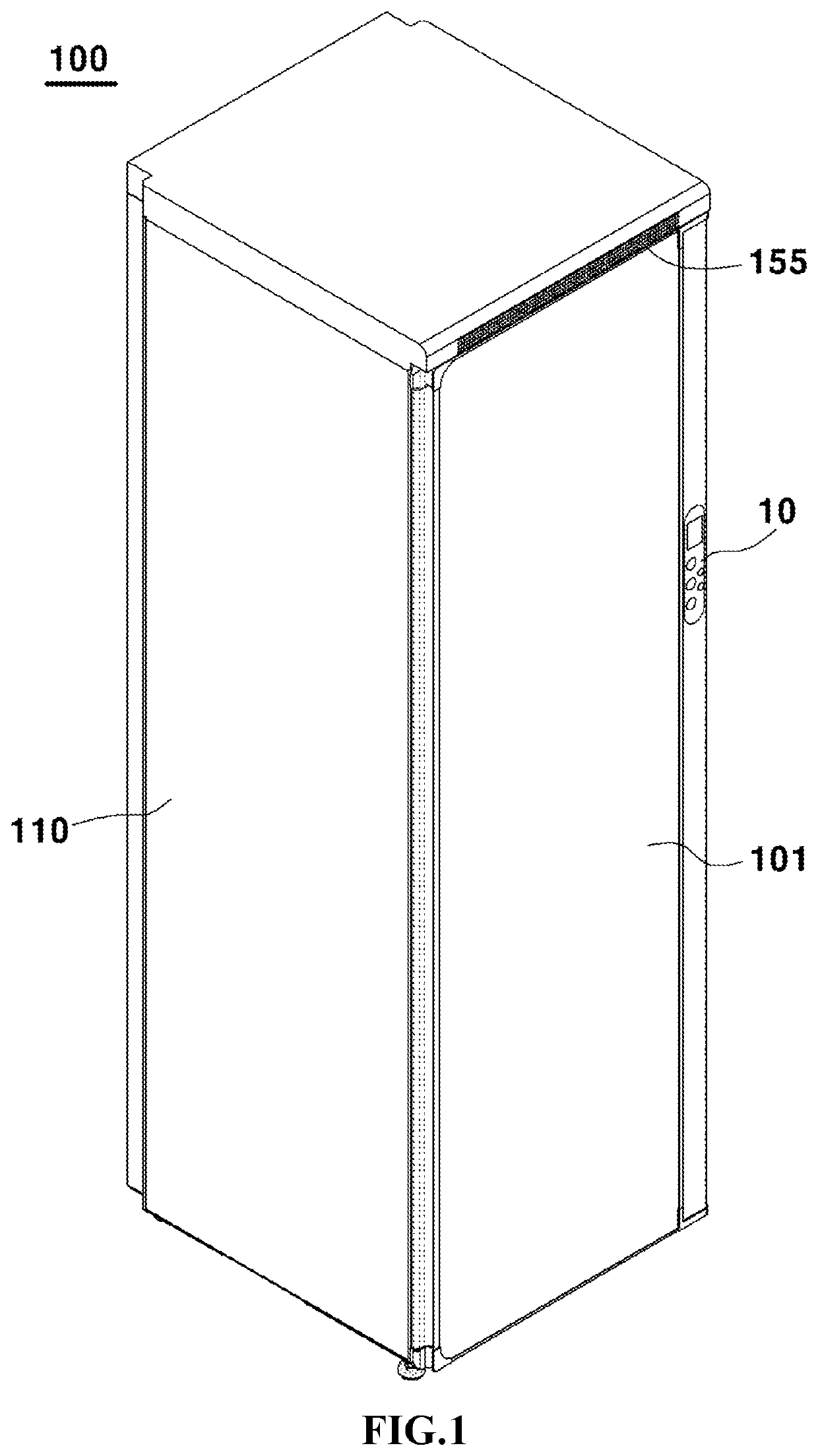 Clothes dryer using LED light source