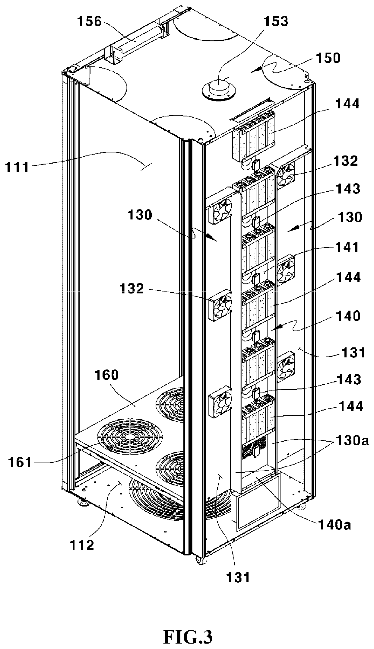 Clothes dryer using LED light source