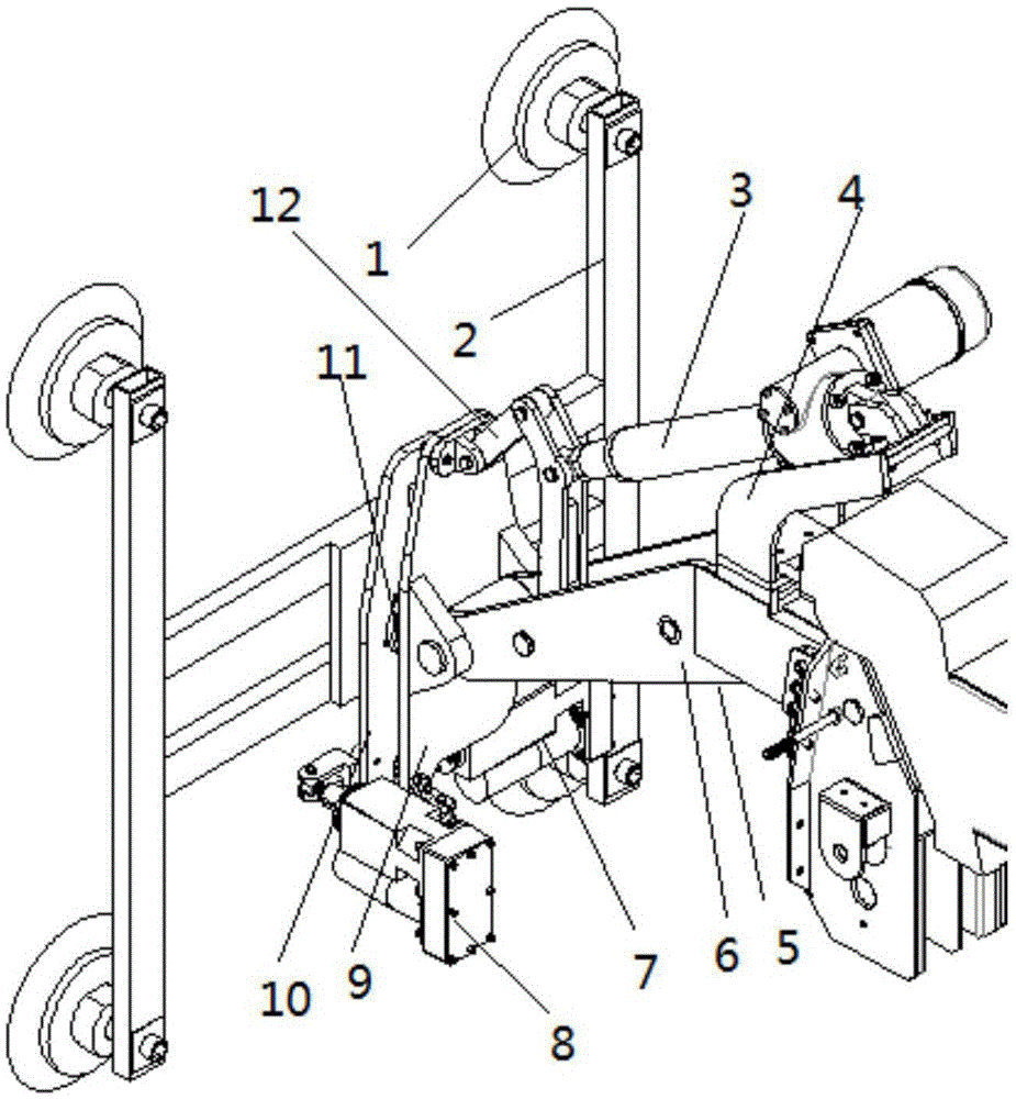 Three-degree-of-freedom high-altitude mounting manipulator for large plates