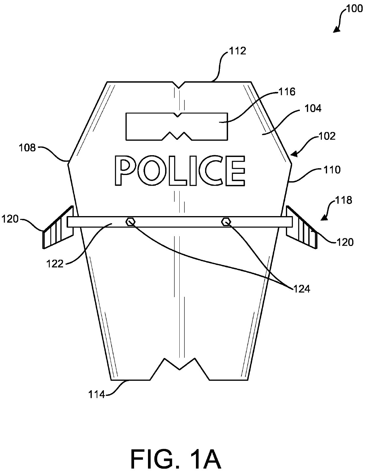 Forcible entry breaching ballistic shield