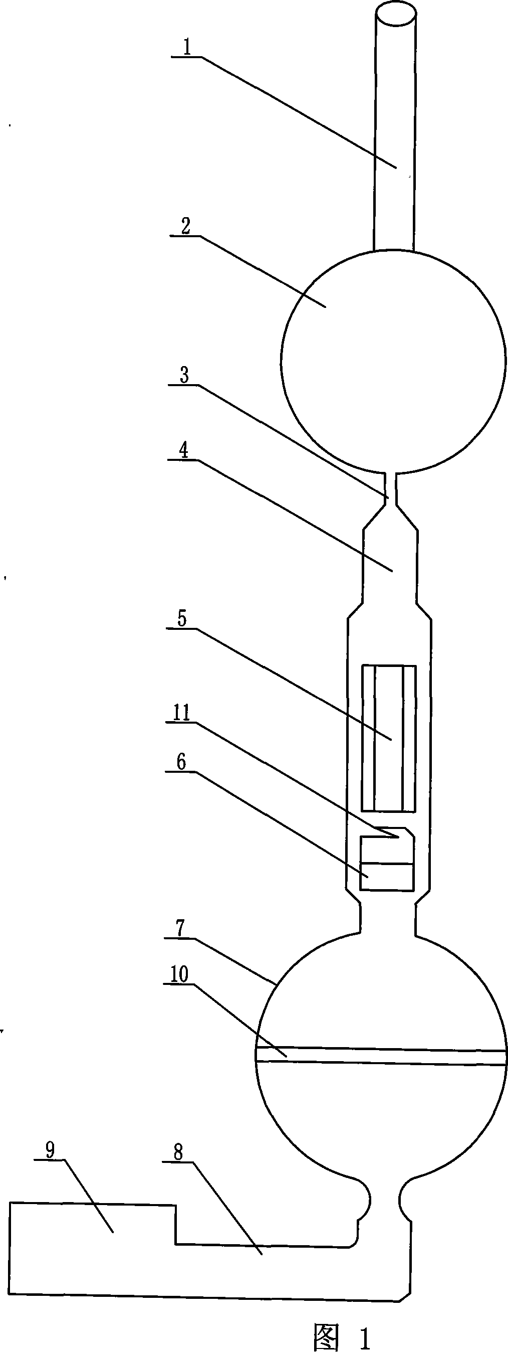 Microwave sulphur lamp bulb preparation method