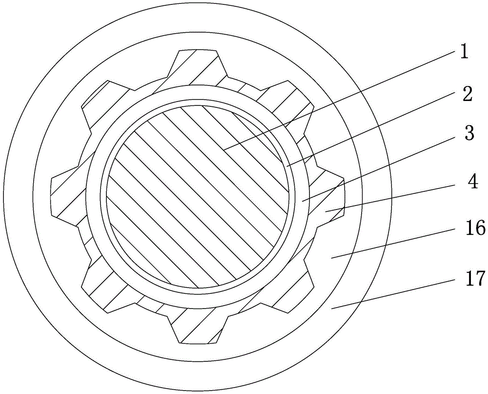 Self-supporting metal protection type fireproof cable, production equipment thereof and production process thereof