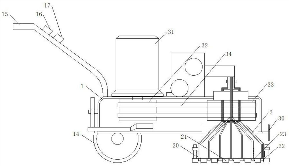 Grinding disc for grinding wall corner ground and stone grinding machine adopting grinding disc