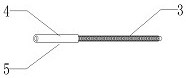 Multifunctional electrocardio lead special wire and manufacturing method thereof