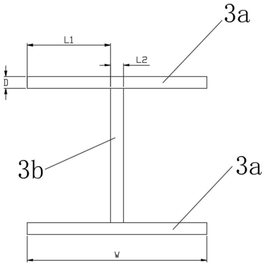 Line drawing device and line drawing method for I-steel blanking