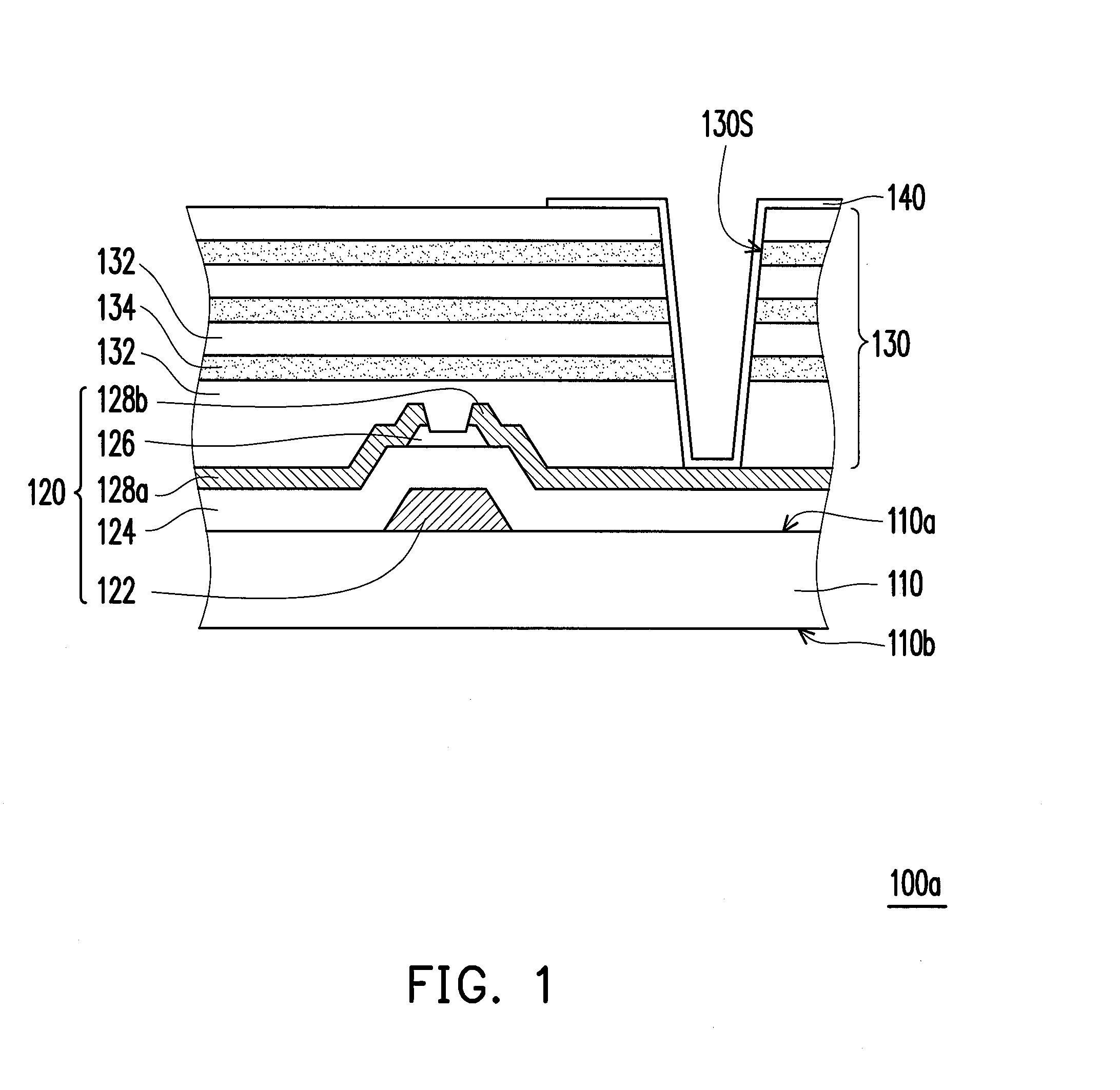 Flexible active device array substrate and organic electroluminescent device having the same