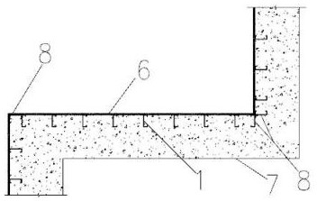 Construction method for narrow outer enclosure space of deep foundation